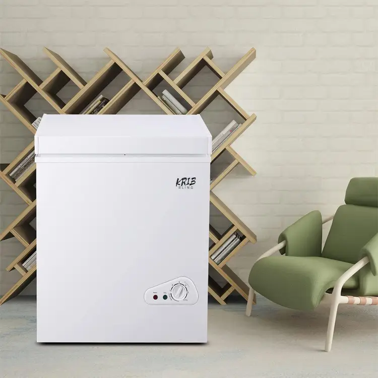 krib bling 3.5 cu.ft compact chest freezer