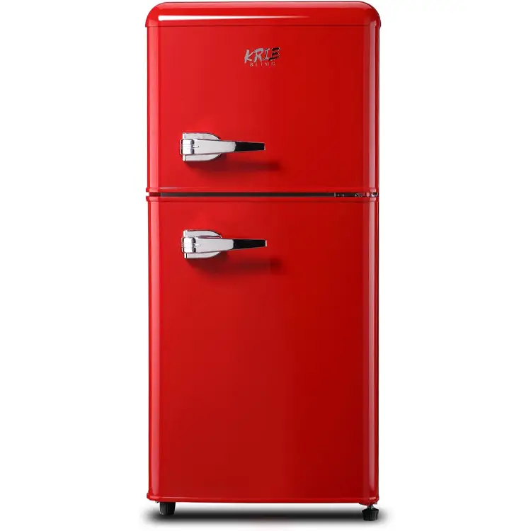 krib bling 3.5 cu.ft refrigerator with freezer