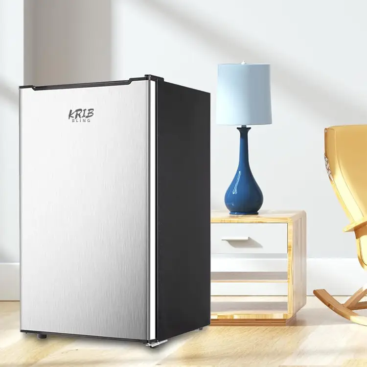 krib bling upright freezer 3.2 cu.ft freestanding freezer